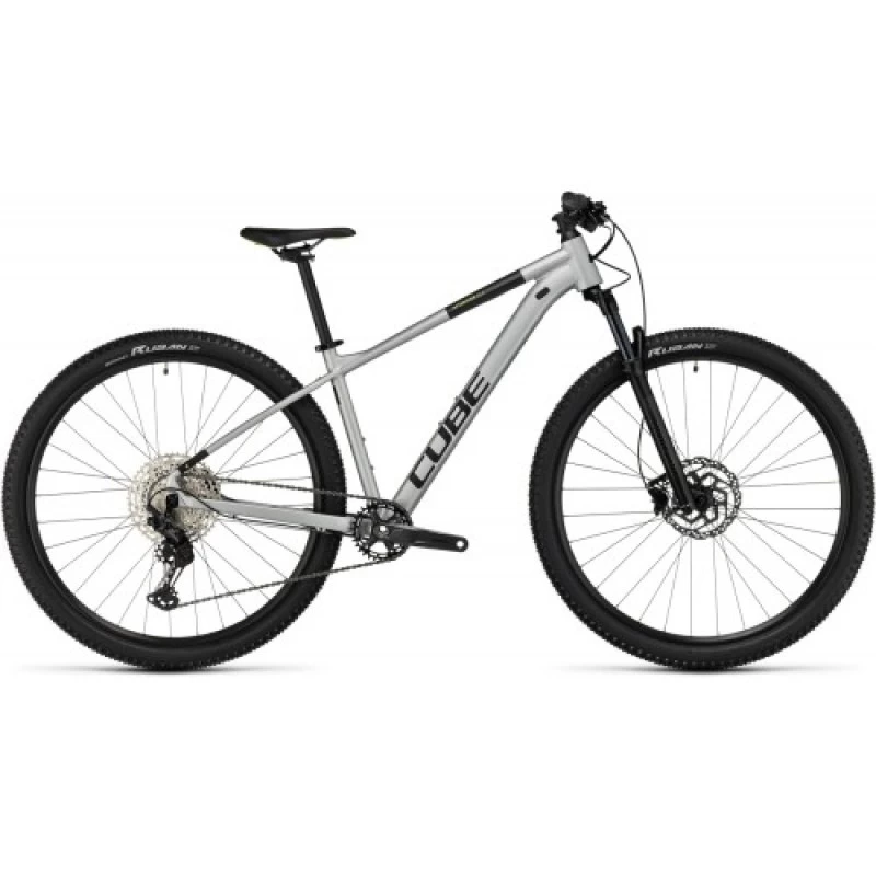 Cube Attention SLX Silvergrey 'n' Lime - 2023 1